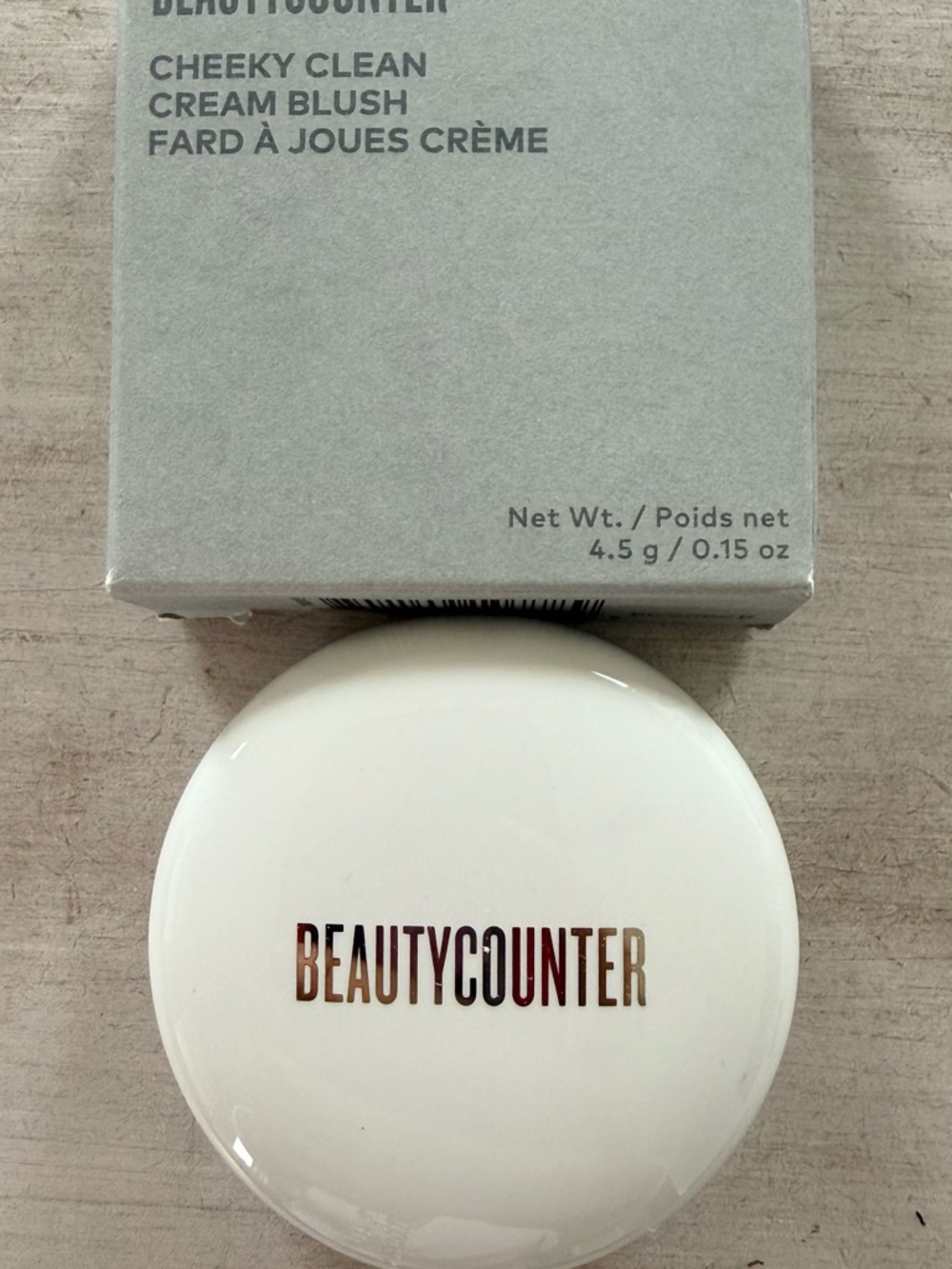 Beautycounter Cheeky Clean Cream Blush Chai NEW In Box 4.5g